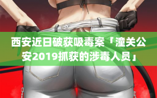 西安近日破获吸毒案「潼关公安2019抓获的涉毒人员」