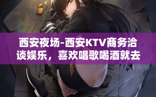 西安夜场-西安KTV商务洽谈娱乐，喜欢唱歌喝酒就去这里