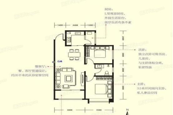 咸阳地标性建筑壹奥兰轩，城北板块的新宠  第8张