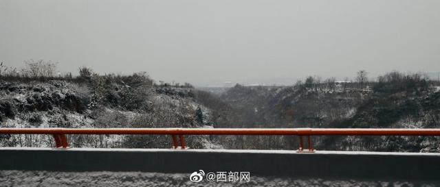 西安下雪，西安又下雪了美如水墨画（西安下雪陕西的雪景有多美）  第3张