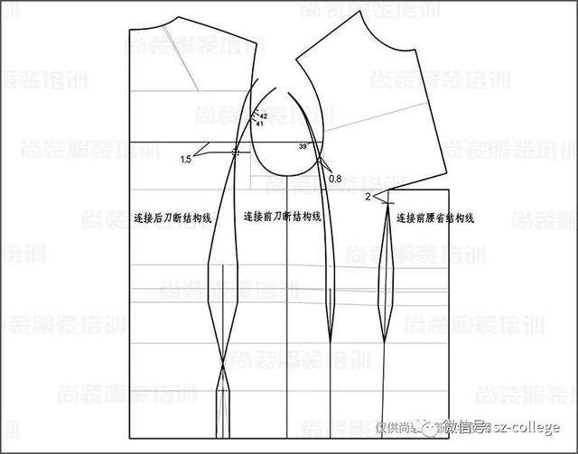 青果领中山装式三开身西装款式分析「十青果领中山zhuang式三开身西装款式分析」  第10张