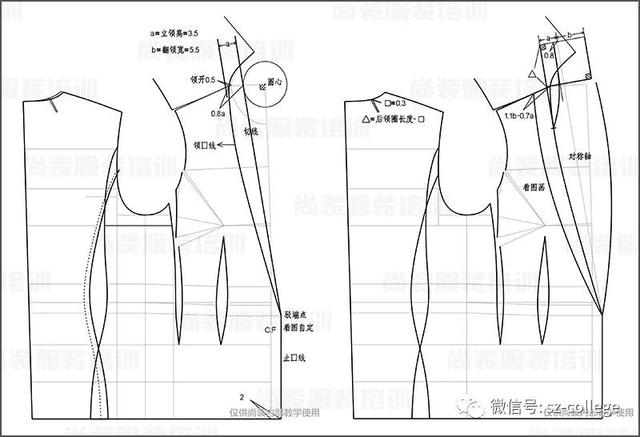 青果领中山装式三开身西装款式分析「十青果领中山zhuang式三开身西装款式分析」  第13张