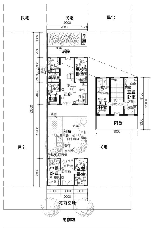 西安精装休闲小院2、西安农家小院16.8万可以买吗，靠谱吗「西安建筑科技大学设计研究总院」  第31张