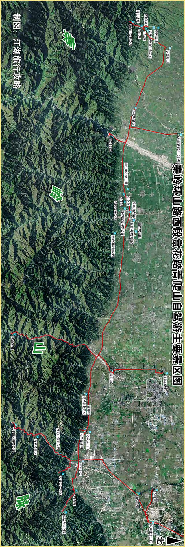 龙阳沟千亩红梅基地自驾游攻略「西安秦岭环山路自驾一日游龙阳沟千亩红梅基地一日游」  第2张