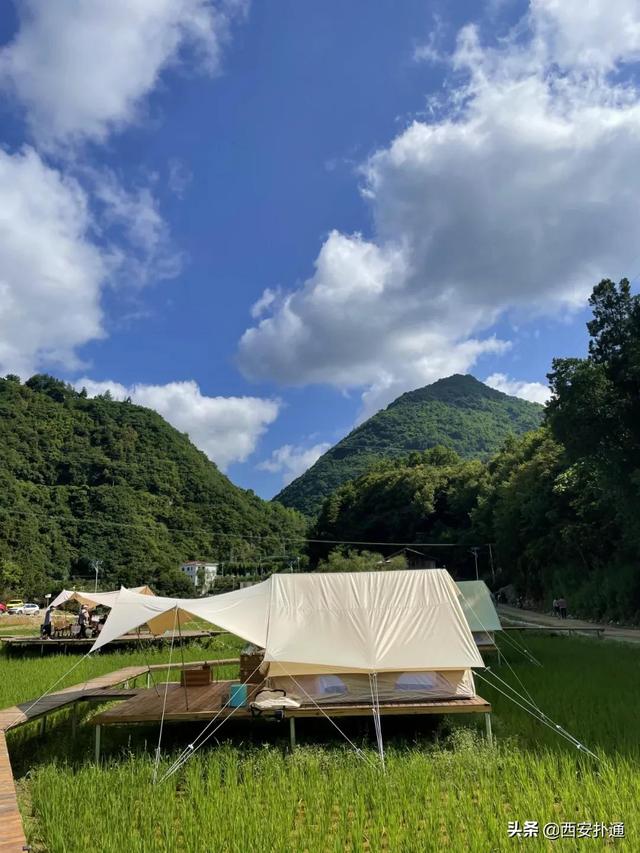 西安郊区休闲summerlife格兰篷帐篷营地「西安夏日荷花盛开季节在此感受大自然赋予大自然赋予的身心享受」  第16张