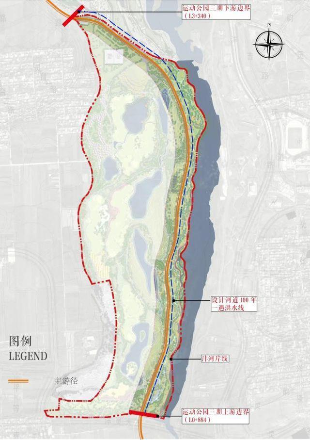 西安沣河梁家滩运动公园三期整体生tai系统策略沣河梁家滩运动公园「沣河梁家滩运动公园」  第48张