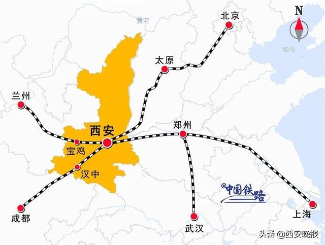 西安北站夜间公交车、增调出租车辆等方式为旅客出行提供便利条件「中国编号最大的站台在这里」  第5张