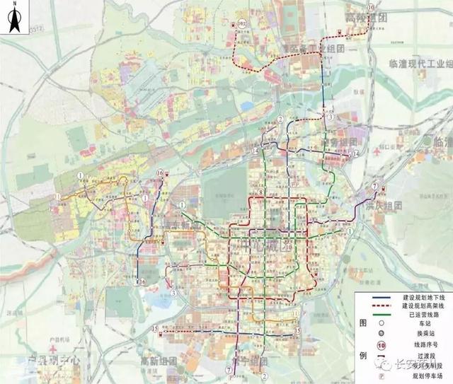 西安地铁1号线、2号线、2号线、2号线最新进展「2019西安地铁1号线三期计划19年开工，西安地铁1号线三期开工」  第20张