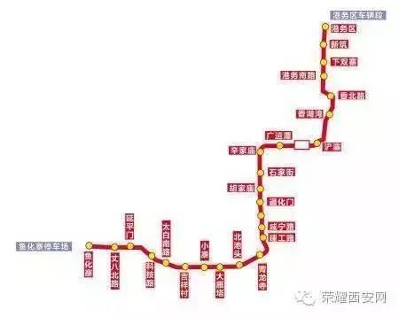 西安地铁3号线、地铁6号线、地铁6号线、西安地铁6号线「西安地铁19号线什么时候修西安地铁10号线与3号线接轨」  第3张