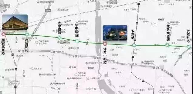 西安地铁十六号线、十一号线、十四号线设站点一览「西安地铁19号线二期、十四号线二期、十四号线一期站点设置」  第9张