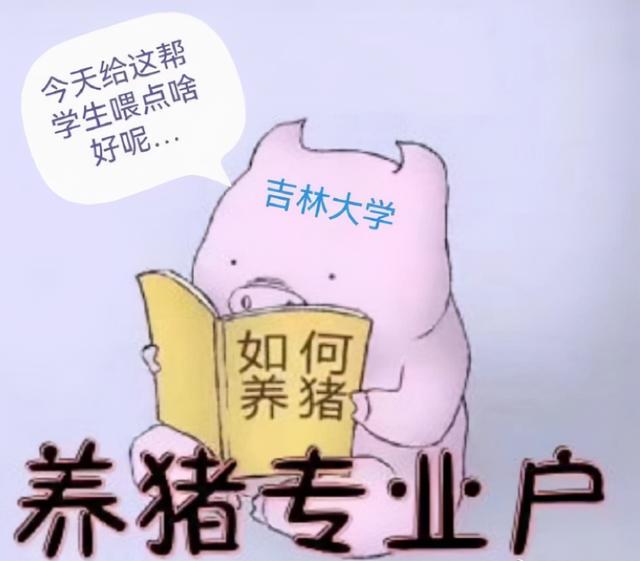 吉林大学的“养猪计划”，学生：怕你饿又怕你胖「吉大豪横回复学校“吃穷”，」  第4张