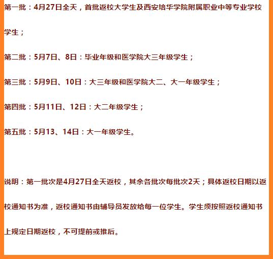 西安电子大学什么时候开学的「西安大学开学时间」  第13张