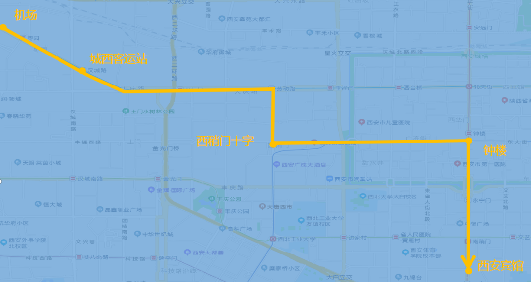 最新线路有调整！西安机场巴士部分-第3张图片