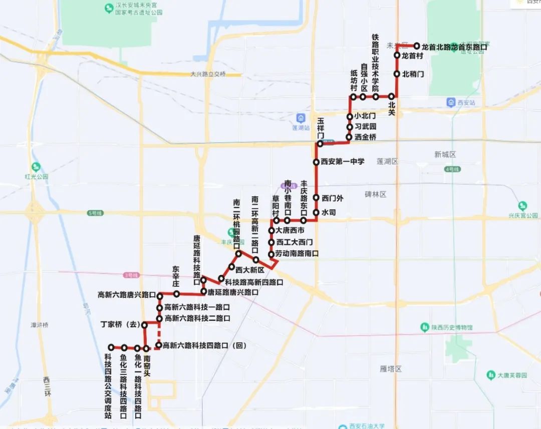 公交线路调整啦！明日起，西安这些线路调整-第1张图片