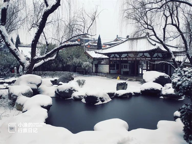 还不得把中国人全给迷死！欣赏一下西安的雪景-第10张图片