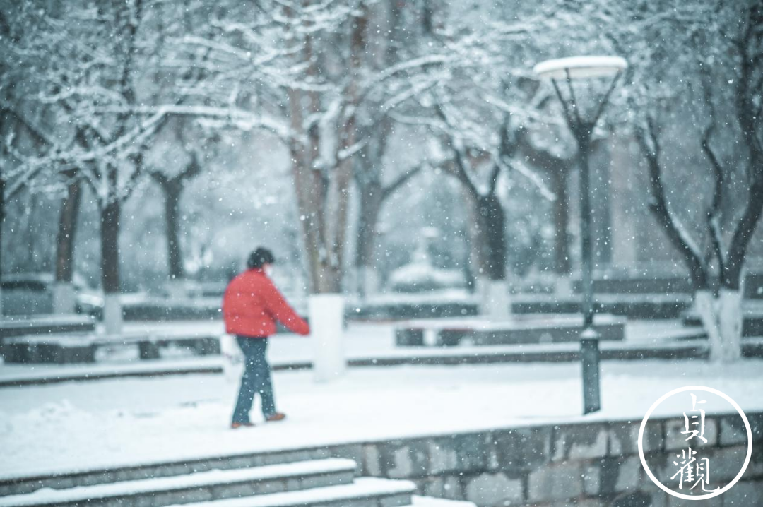 昨天的西安人有多快乐？你根本不懂昨天的雪带来了多少欢乐-第52张图片