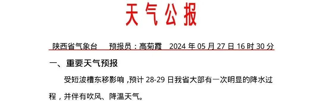 西安的雨就在……中雨！大雨！最高降温8℃！陕西发布重要天气预报！-第5张图片