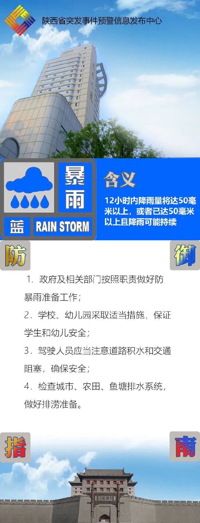 西安市周内全是雨……小雨！中雨！大雨！太难了-第2张图片