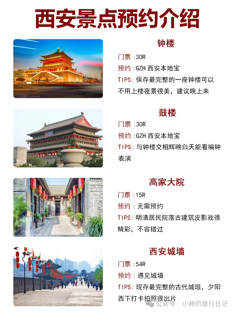 西安各个景点，国庆旅游不在迷茫！西安娱乐旅游-第3张图片